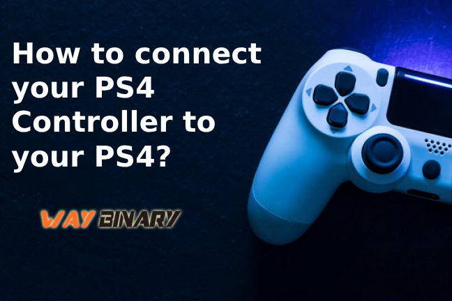 How to connect your PS4 Controller to your PS4