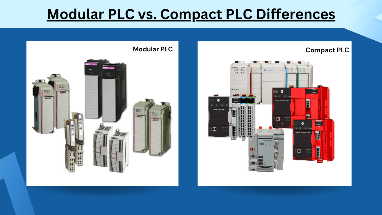 Modular PLC vs. Compact PLC Differences