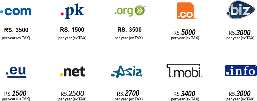 domain registration in pakistan