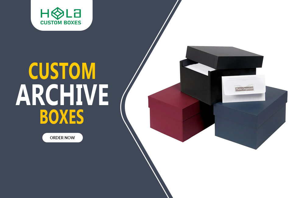 Custom Archive Packaging Boxes