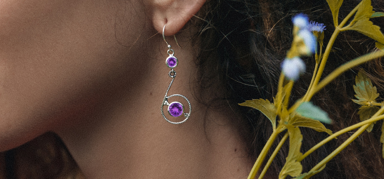 Amethyst jewelry