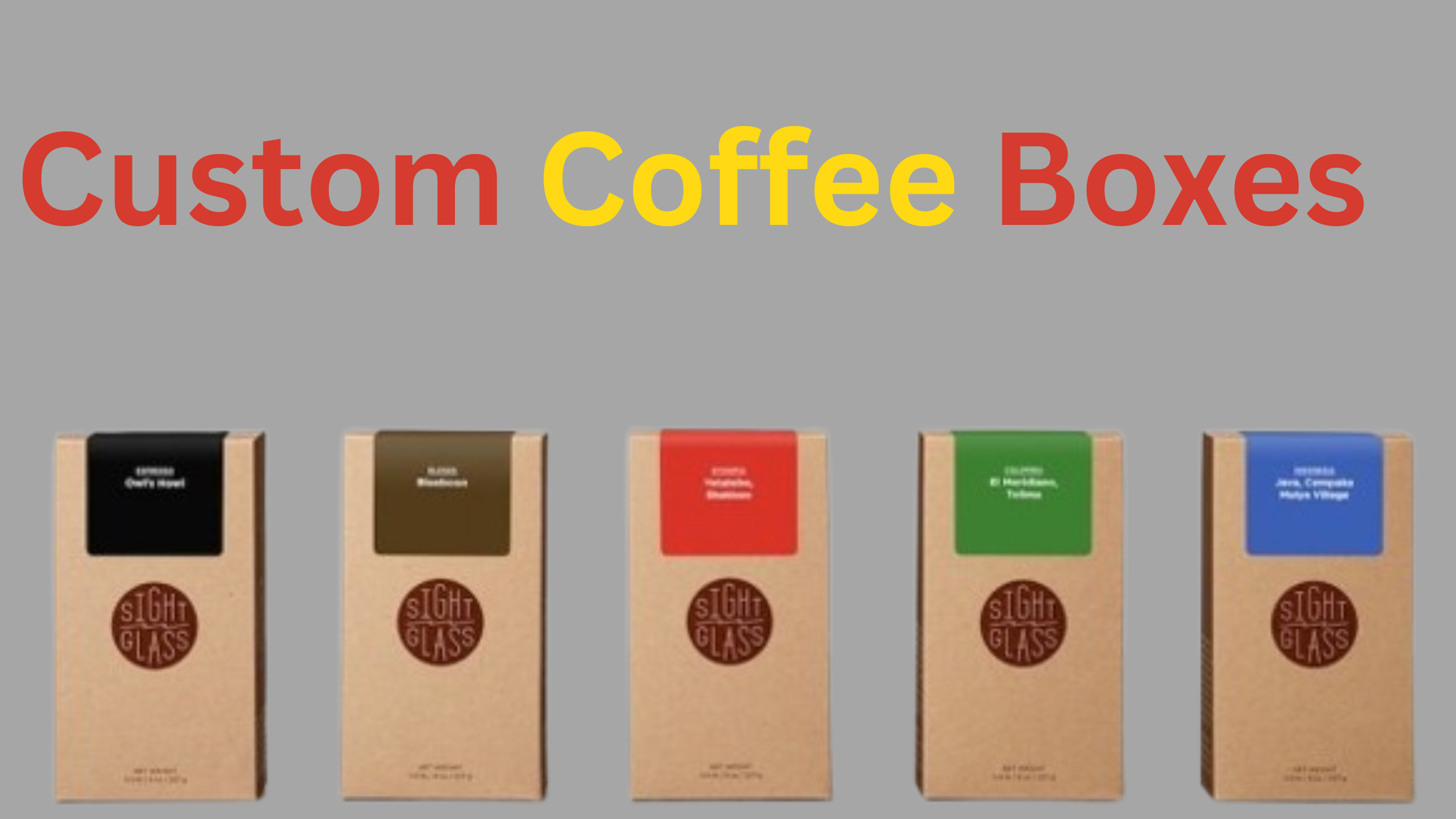 Custom Coffee Boxes