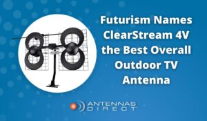 Outdoor HDTV antennas from Antennas Direct offering up to 60% off, providing clear over-the-air TV reception and no subscription fees